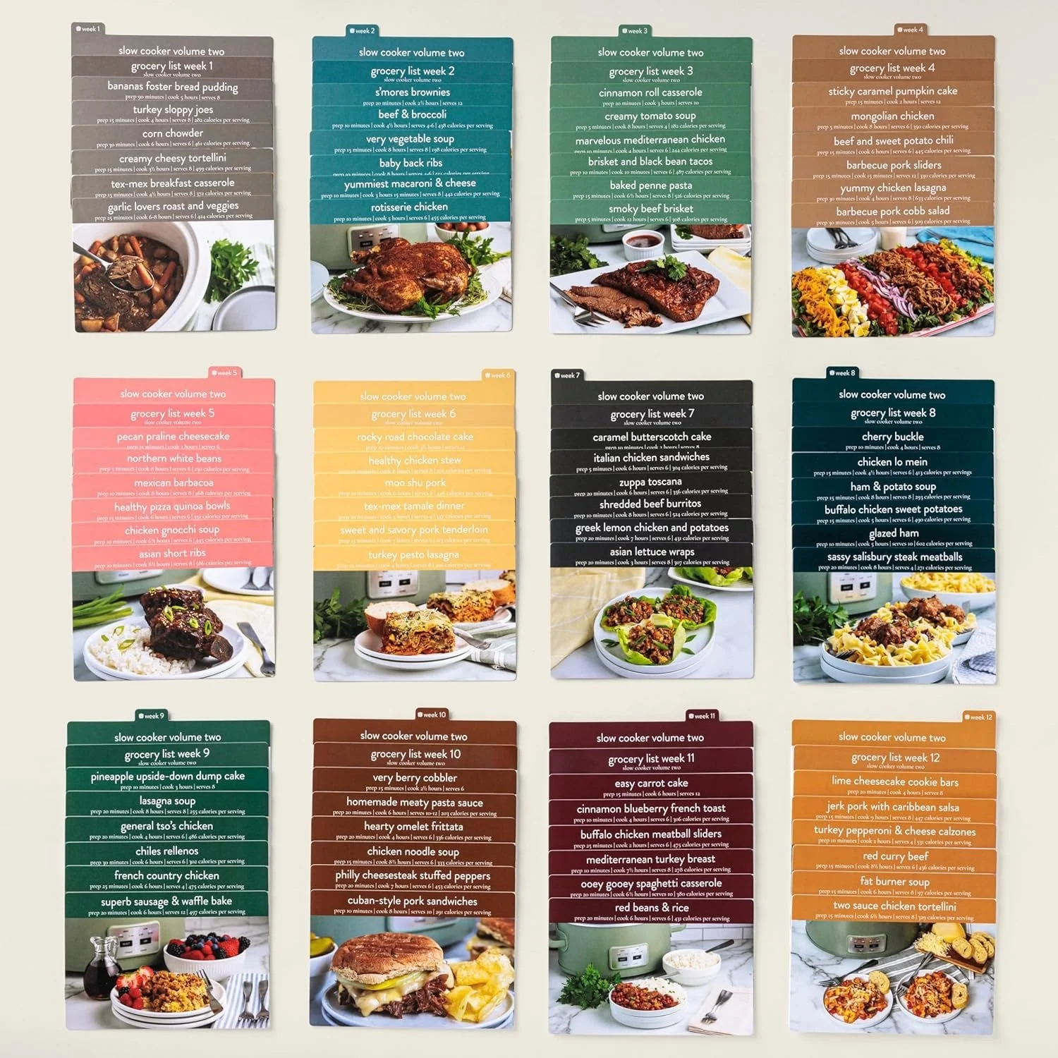 🍽️ Meal Planning Kit with 72 Photo Recipe Cards - Image 8