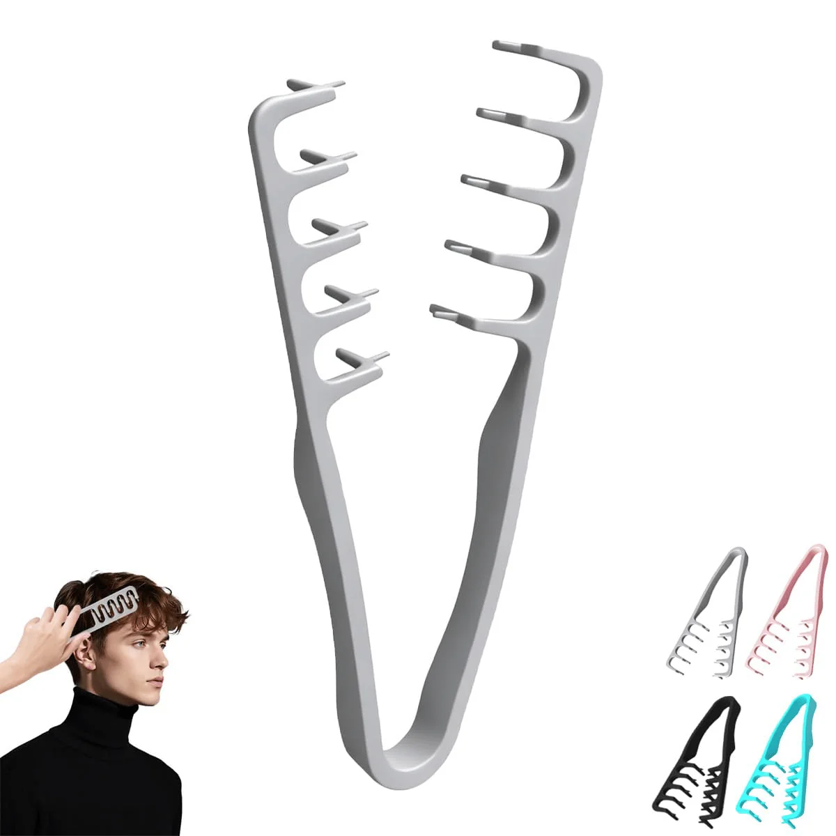 💇2026 Upgrade Volumizing Comb, Wide-Tooth Styling for All Hair Lengths, Men & Women - Image 13