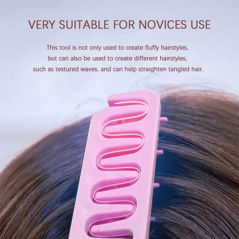 💇2026 Upgrade Volumizing Comb, Wide-Tooth Styling for All Hair Lengths, Men & Women - Image 2