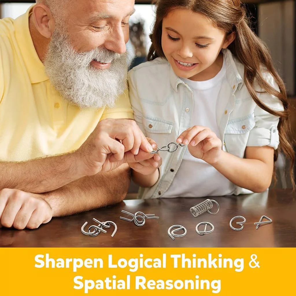 Metal Montessori Puzzle Solving - Image 3