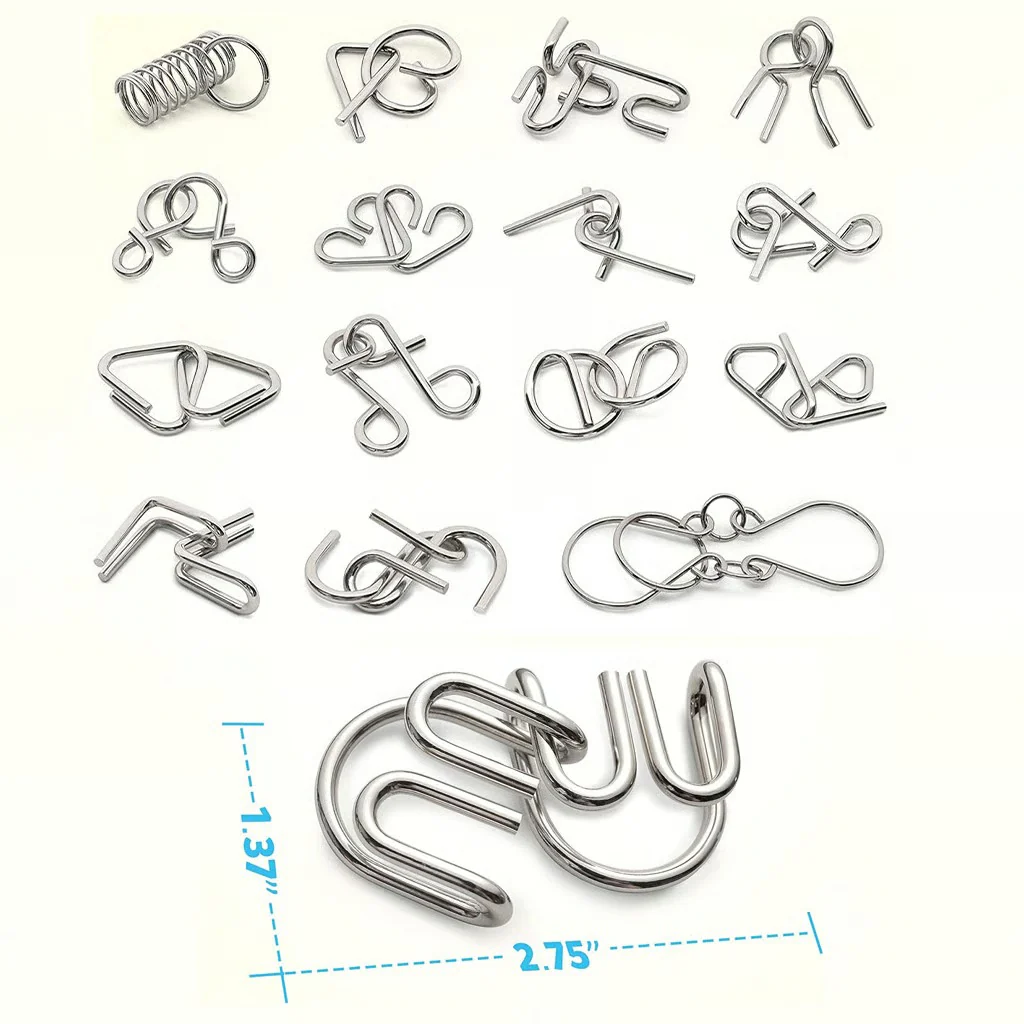 Metal Montessori Puzzle Solving - Image 7