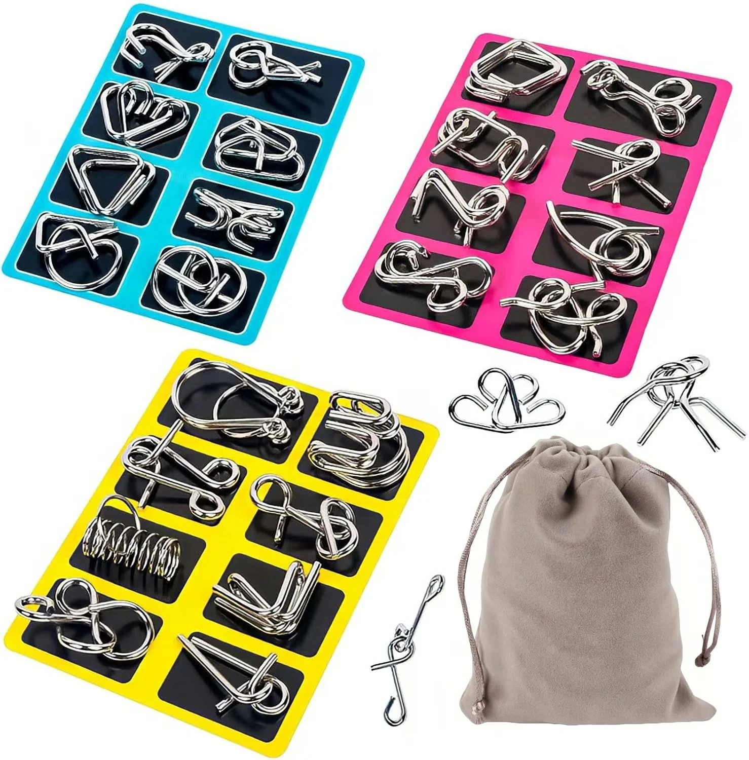 Metal Montessori Puzzle Solving - Image 8
