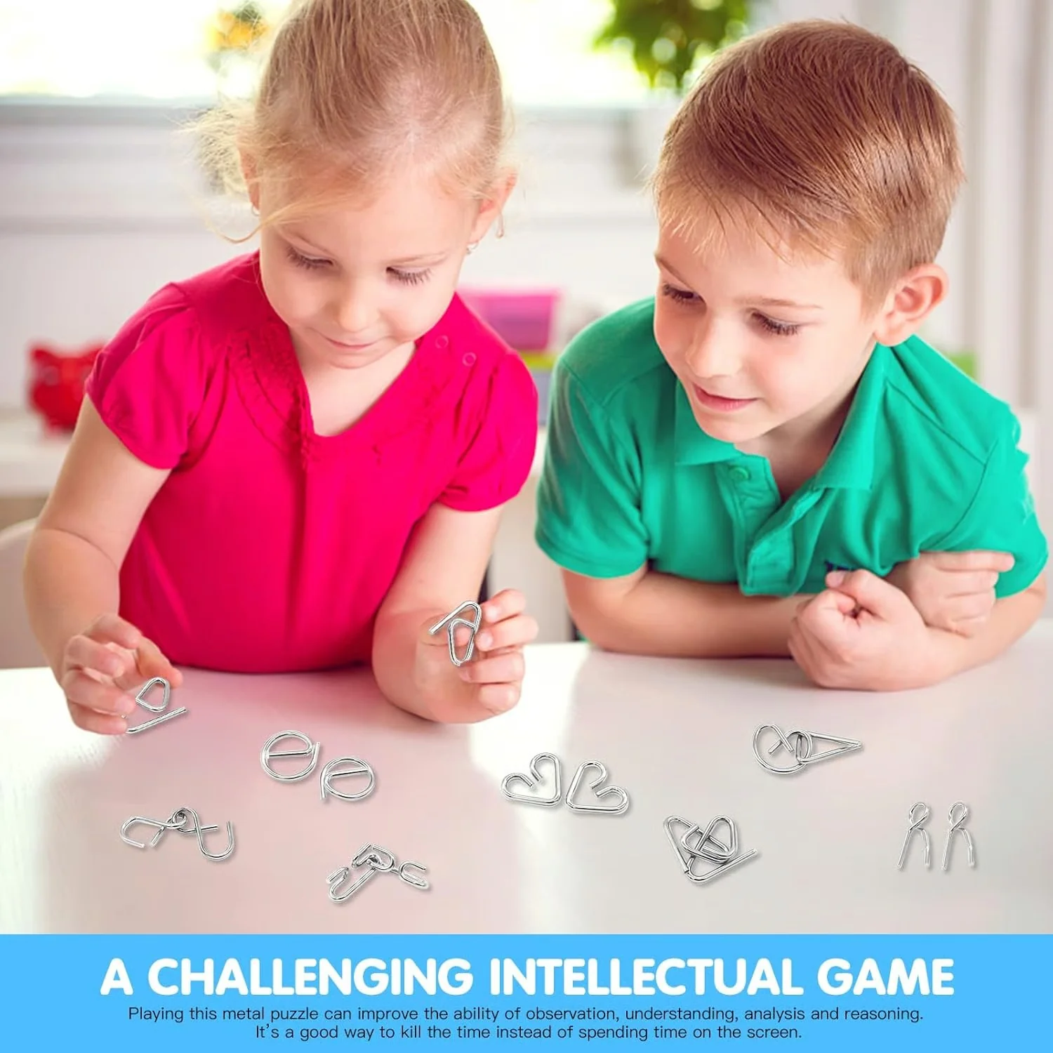 Metal Montessori Puzzle Solving - Image 9