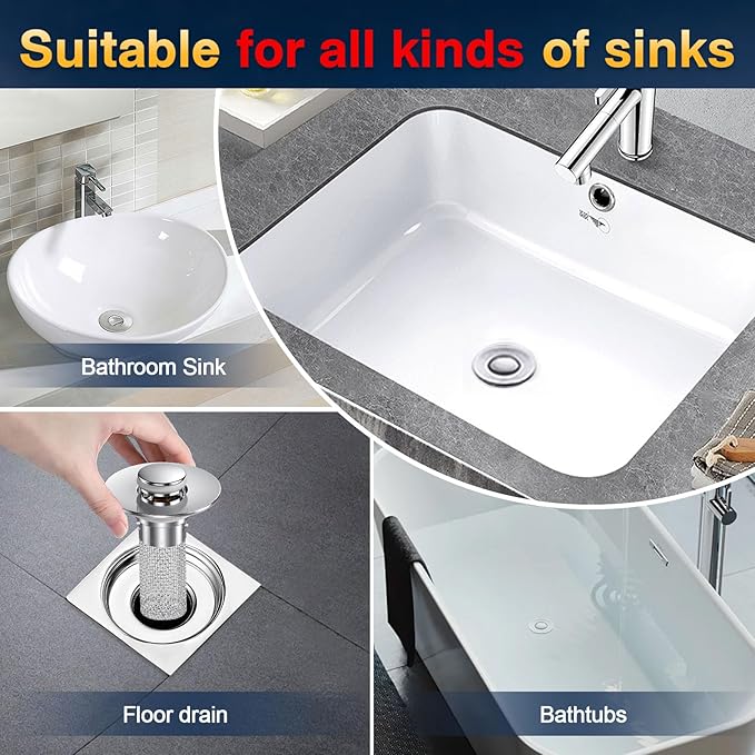 Effortlessly Filter, Block, and Protect Your Sinks from Debris and Clogs | BUNDLE OFFER - Image 6