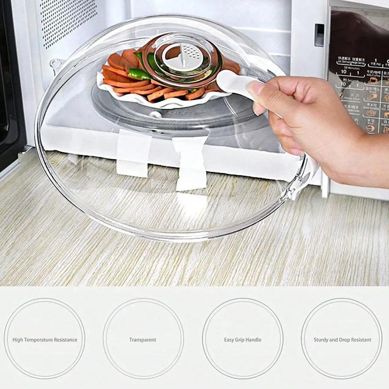 Microwave Splatter Cover with Handle - Image 3