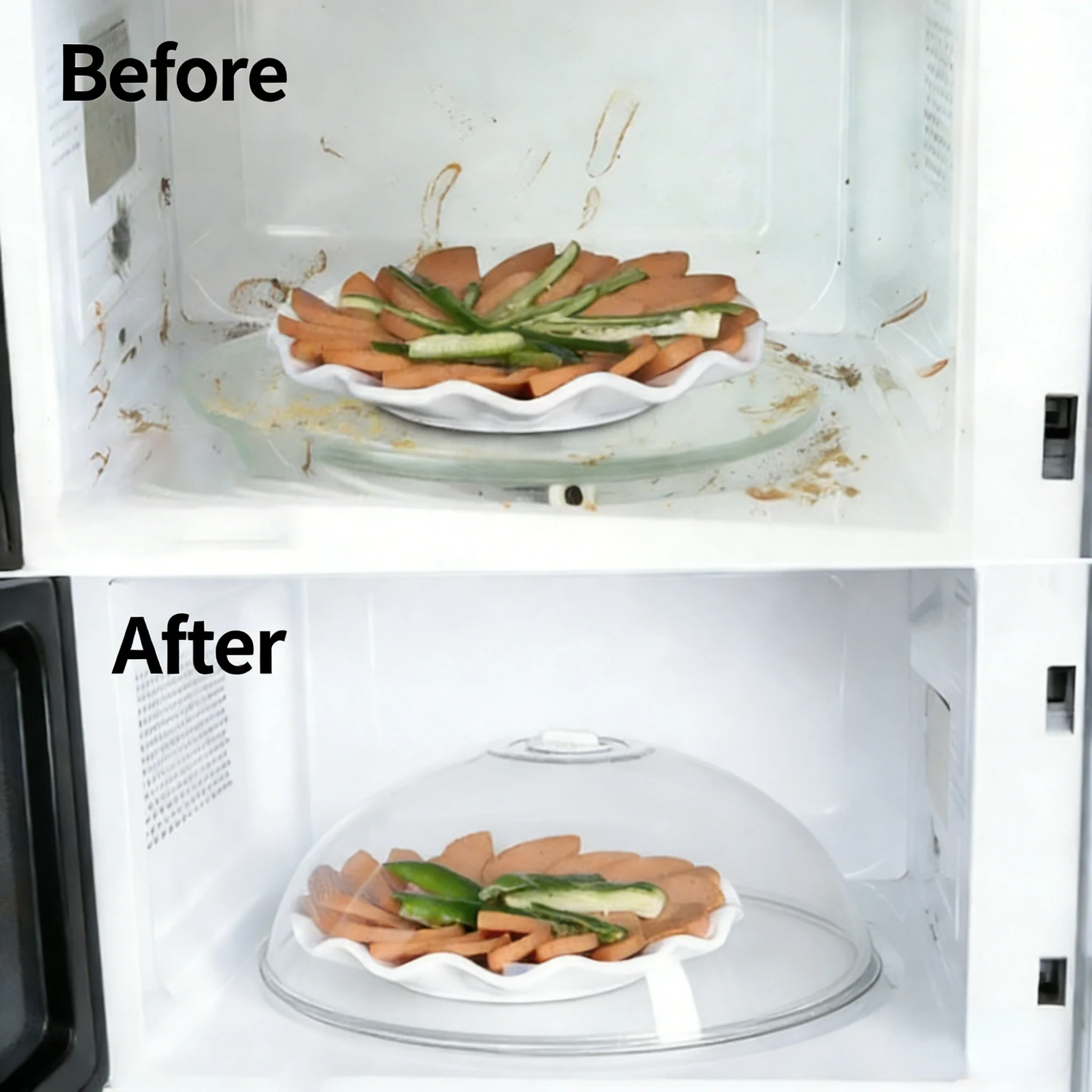 Microwave Splatter Cover with Handle - Image 5