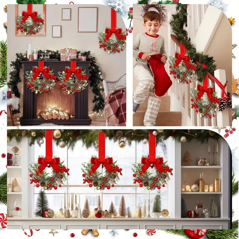 🎀Mini Christmas wreaths for cabinets — the ultimate festive magic - Image 4