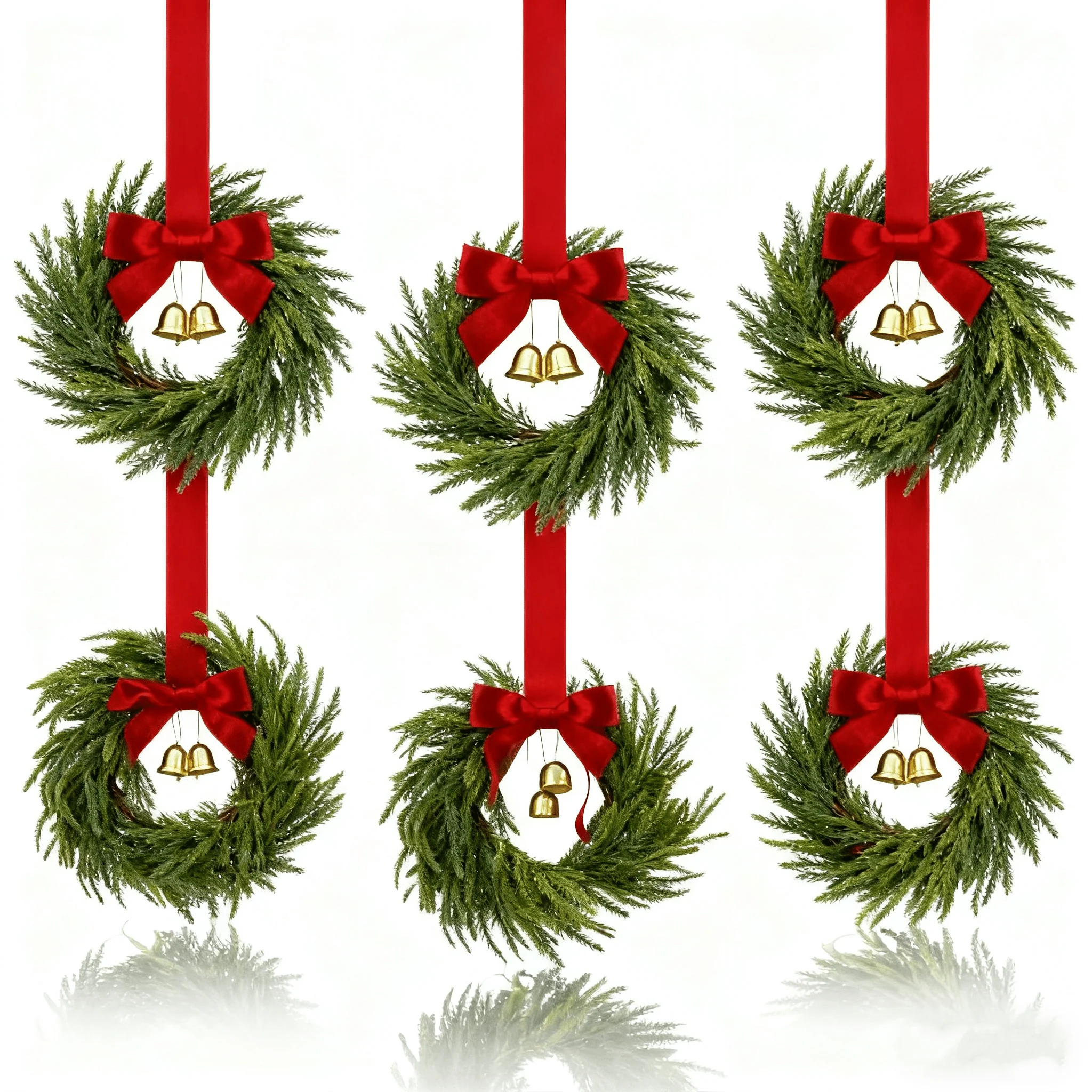 🎀Mini Christmas wreaths for cabinets — the ultimate festive magic - Image 8