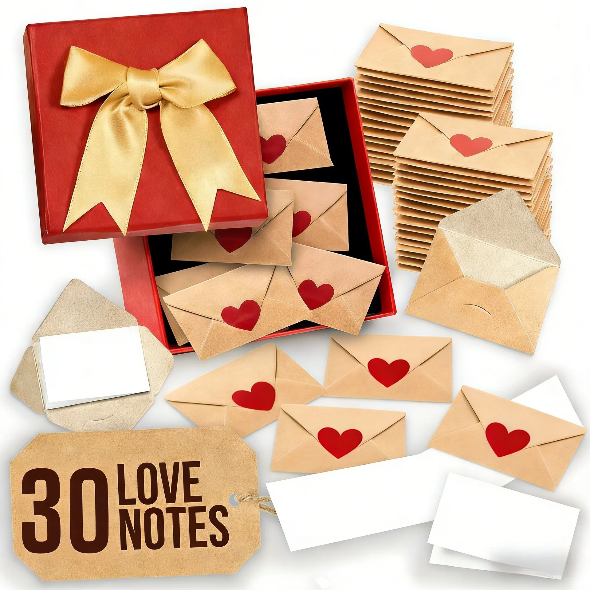 Mini Love Notes With Envelopes - Valentines Day Gifts - Image 7