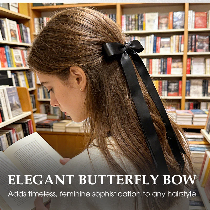 Magnetic Bow Ribbon Hair Clip - Image 4