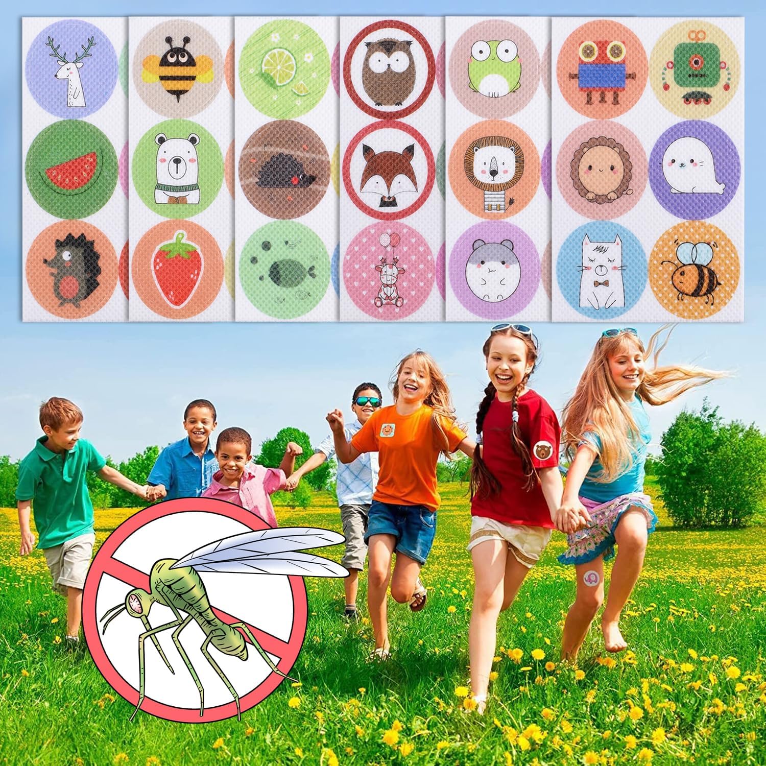 Mosquito Repellent Cartoon Patches for Kids & Adults - Image 8