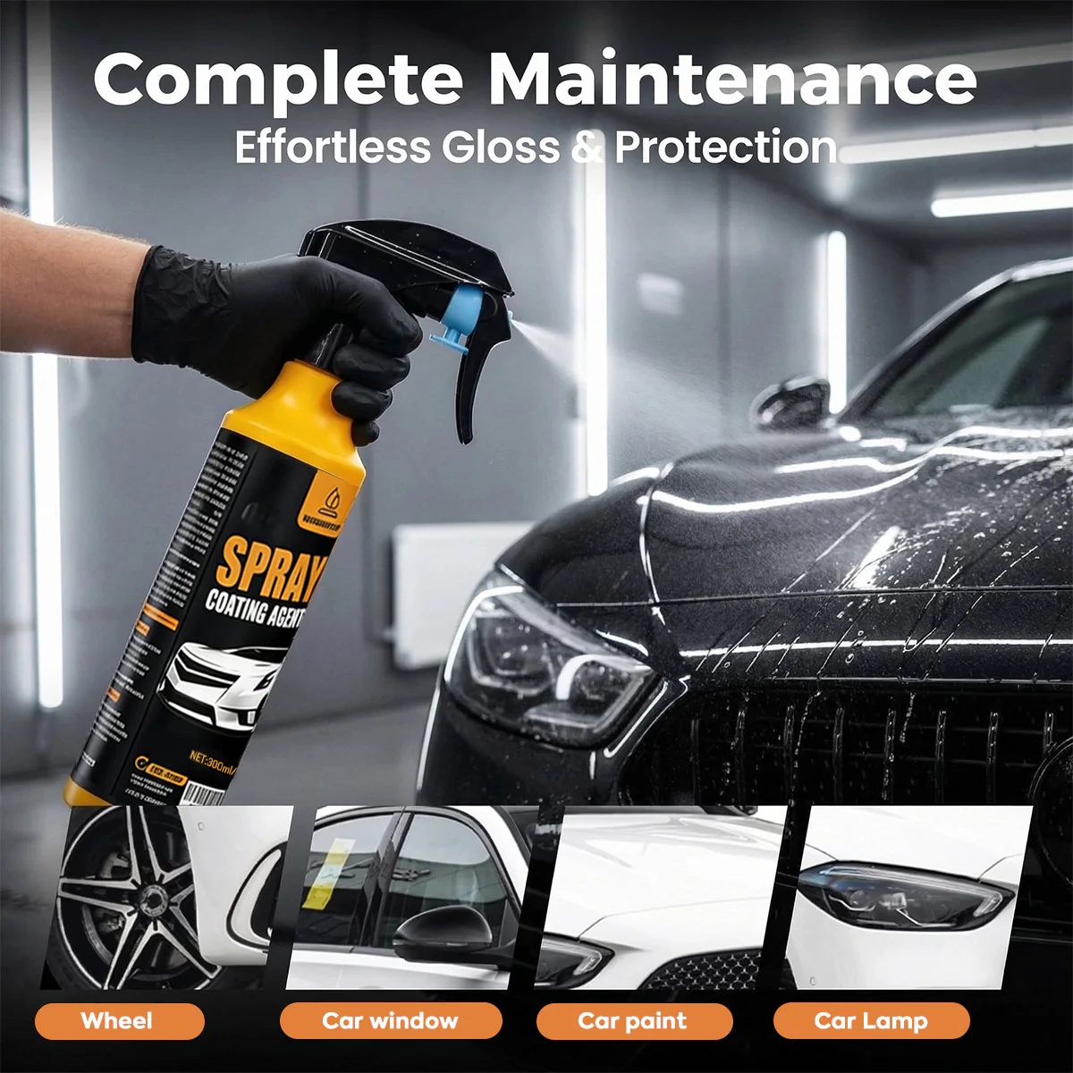 Nano Ceramic Coating Spray: Advanced UV & Acid Rain Shield - Image 3