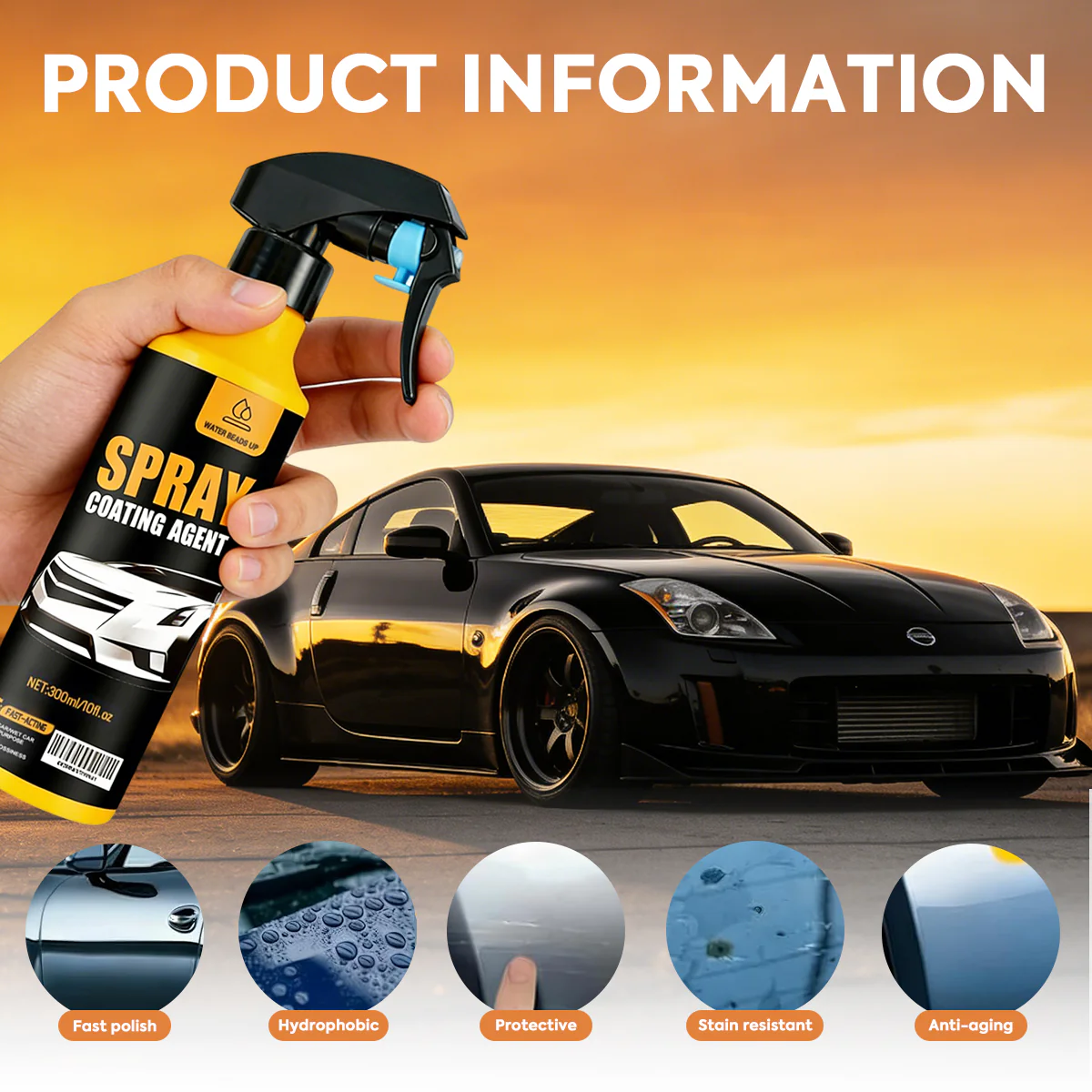 Nano Ceramic Coating Spray: Advanced UV & Acid Rain Shield - Image 4