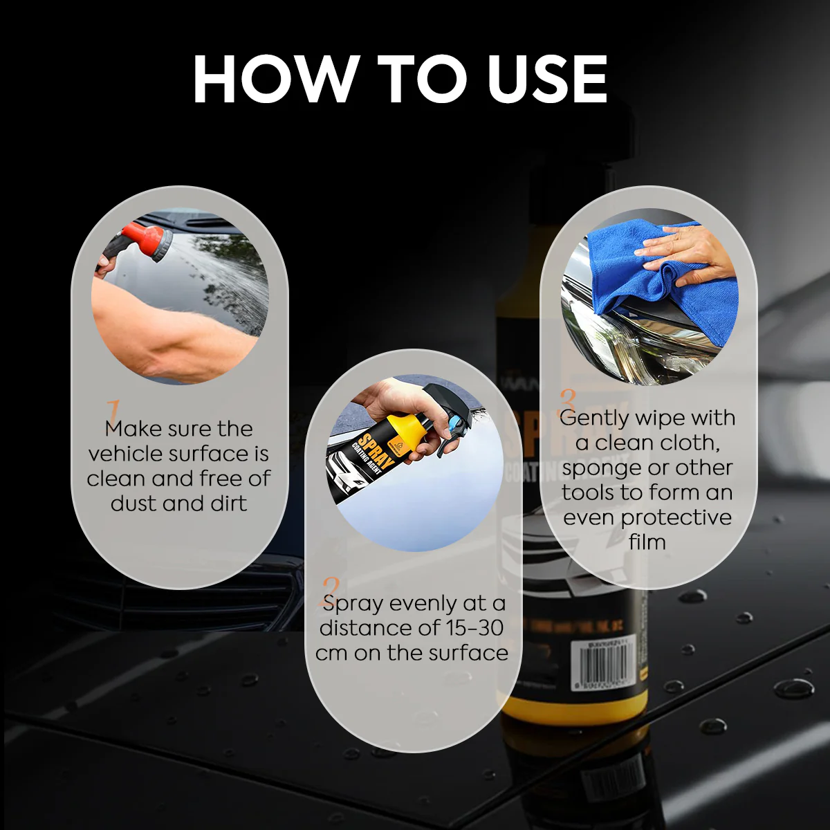 Nano Ceramic Coating Spray: Advanced UV & Acid Rain Shield - Image 5