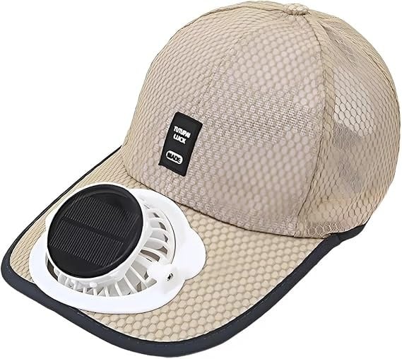 Cooling Solar Fan Hat – UV Protection & Breathable Mesh - Image 7