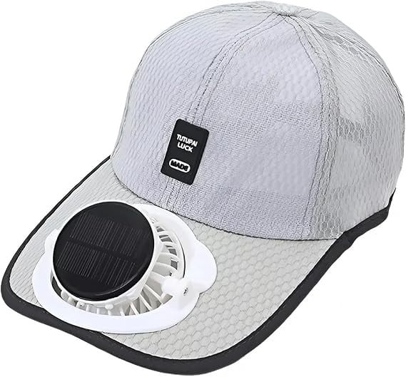 Cooling Solar Fan Hat – UV Protection & Breathable Mesh - Image 9