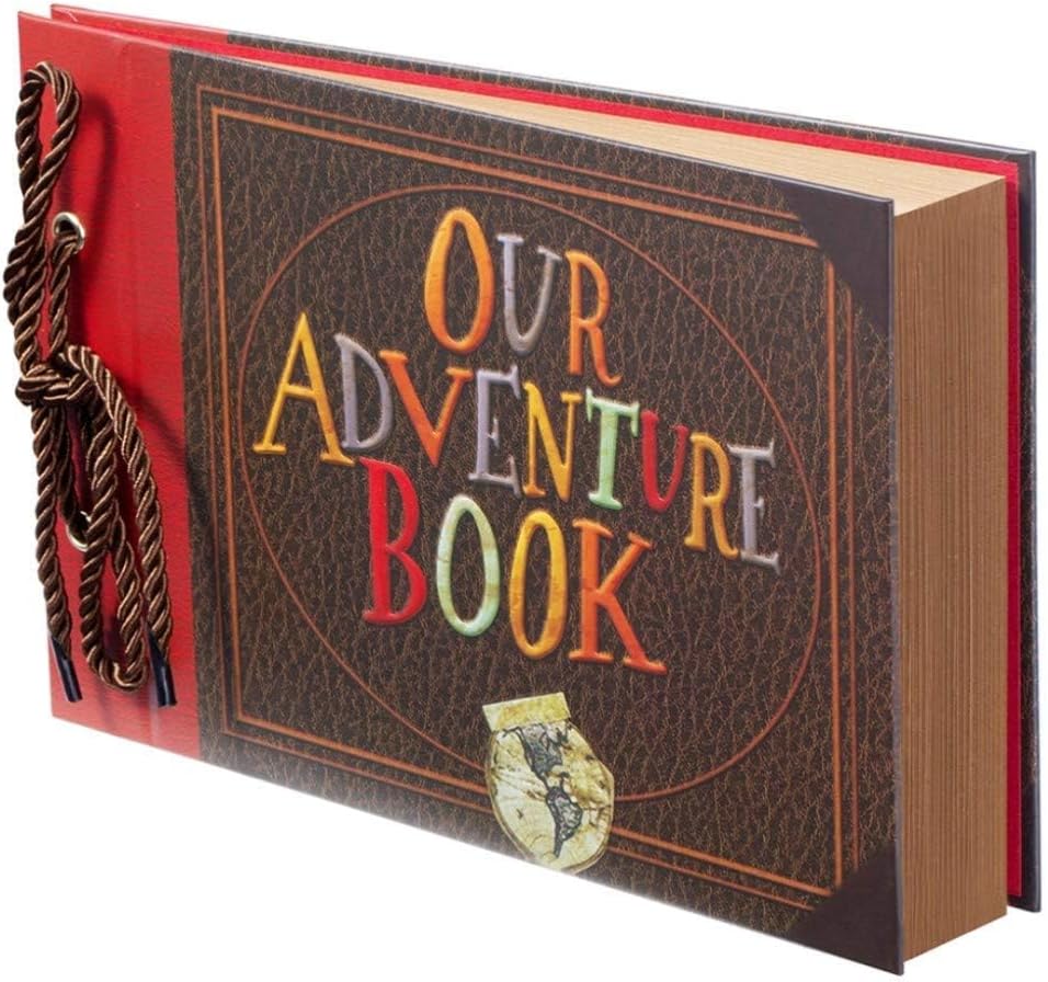 ❤️📚 Our Adventure Book Scrapbook 📸💕 - Retro Style Letter Cover, Perfect for Travel & Memories 💭 - Image 5