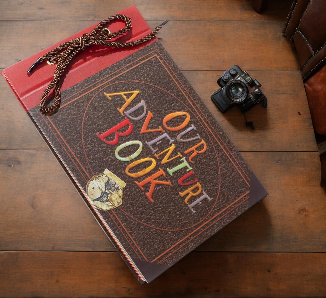 ❤️📚 Our Adventure Book Scrapbook 📸💕 - Retro Style Letter Cover, Perfect for Travel & Memories 💭 - Image 8