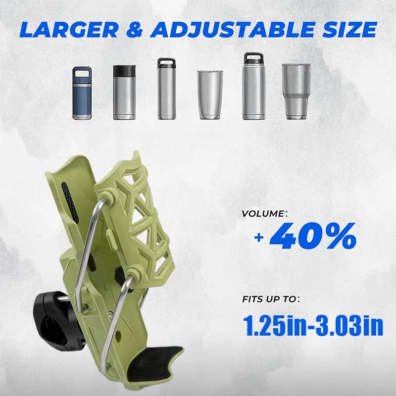 Self-Adjusting Outdoor Bottle Holder – Reinforced, Non-Slip, Auto-Lock - Image 6