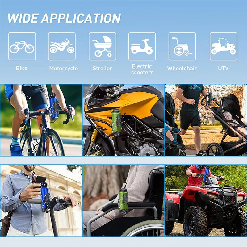 Self-Adjusting Outdoor Bottle Holder – Reinforced, Non-Slip, Auto-Lock - Image 8