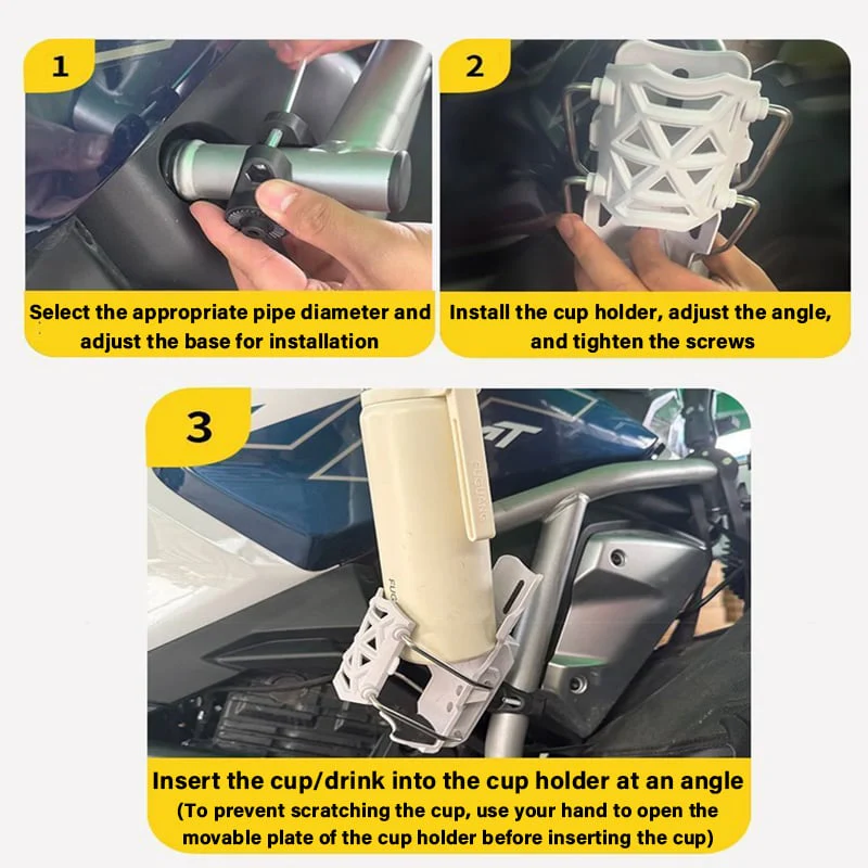 Self-Adjusting Outdoor Bottle Holder – Reinforced, Non-Slip, Auto-Lock - Image 9