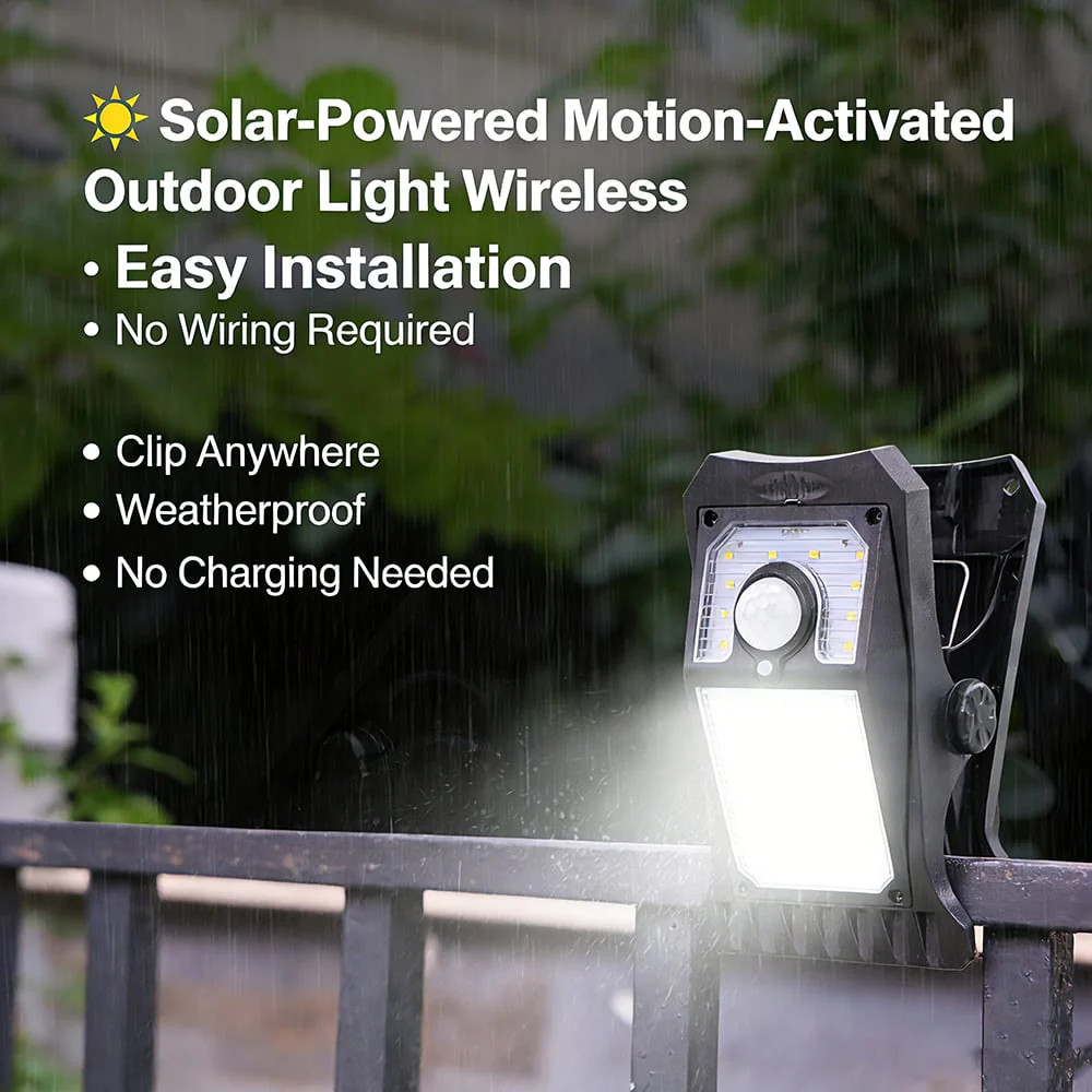 Outdoor solar garden lights and motion-activated lights 🌟 - Image 5