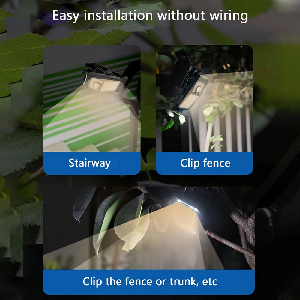 Outdoor solar garden lights and motion-activated lights 🌟 - Image 8