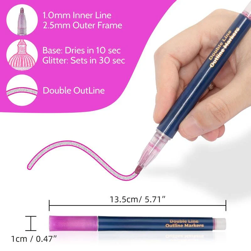 Outline Shimmer Markers - Image 3