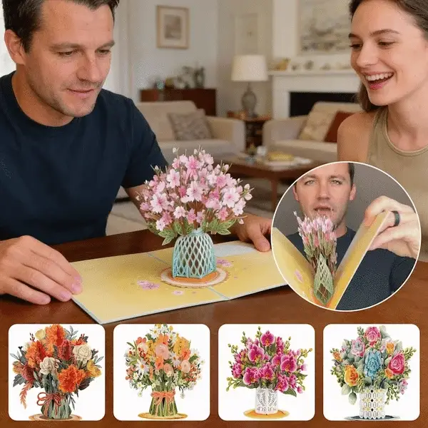 Paper Love Mother's Day Card, Happy Mothers Day Pop Up Card 3D Design - Image 11