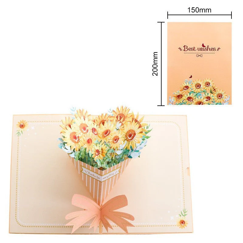 Paper Love Mother's Day Card, Happy Mothers Day Pop Up Card 3D Design - Image 24