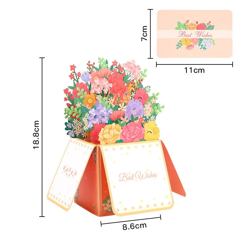 Paper Love Mother's Day Card, Happy Mothers Day Pop Up Card 3D Design - Image 29
