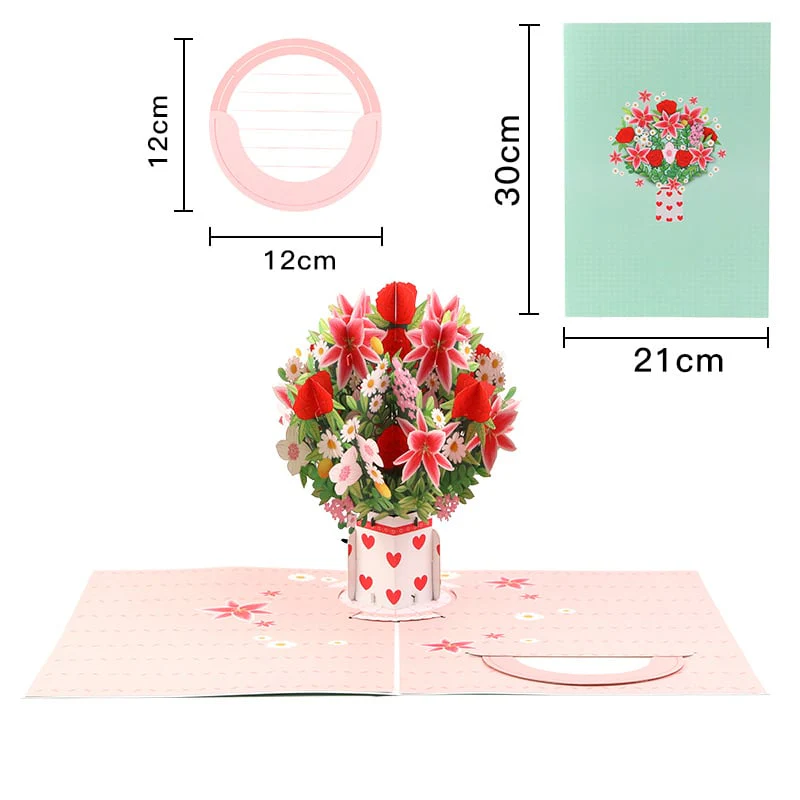 🌹 FOREVER-BLOOMING 3D VALENTINE'S POP-UP CARD - Image 3