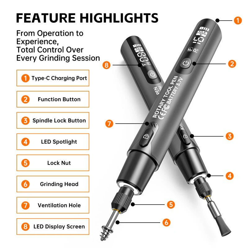 Portable Electric Polishing & Grinding Kit - Image 6