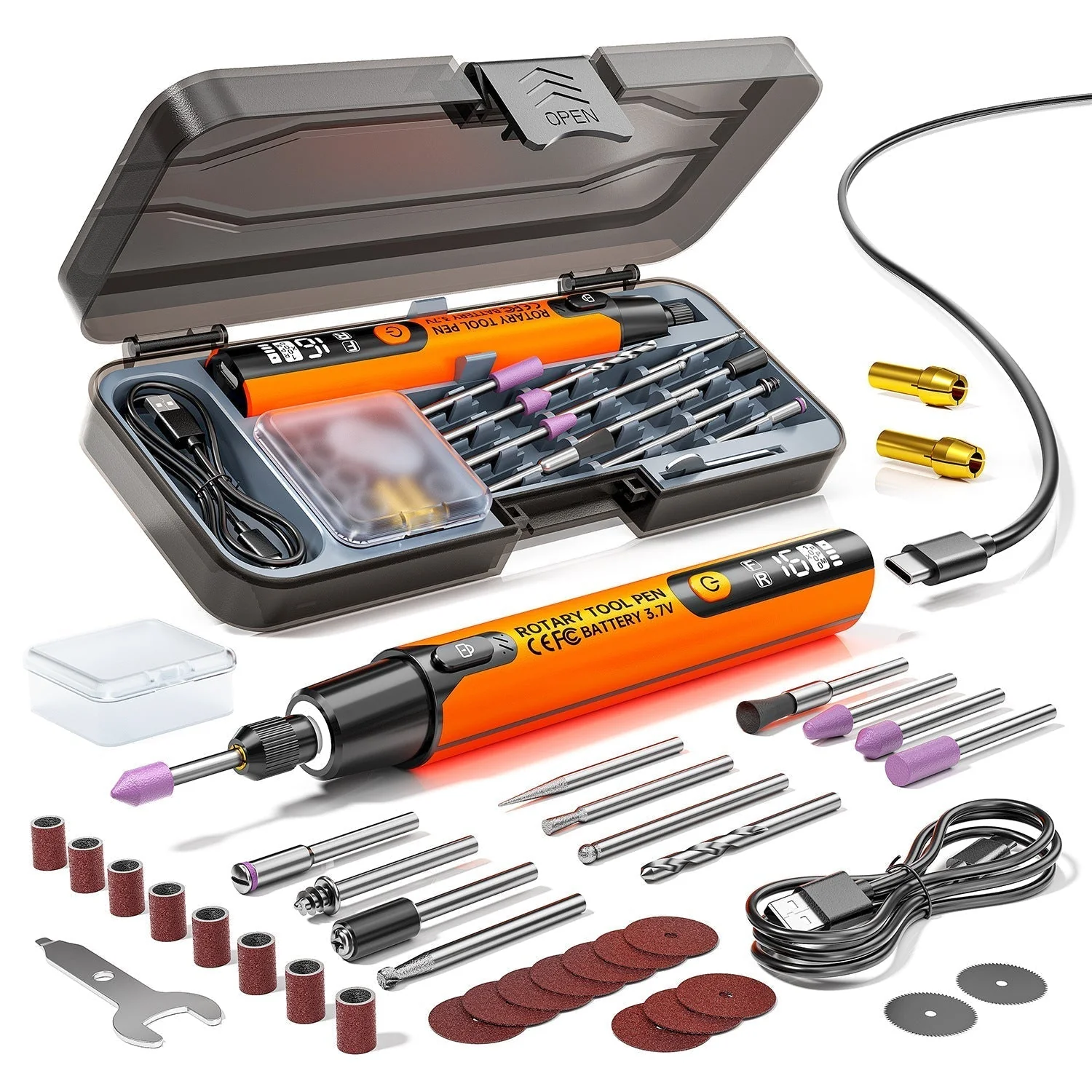 Portable Electric Polishing & Grinding Kit - Image 9