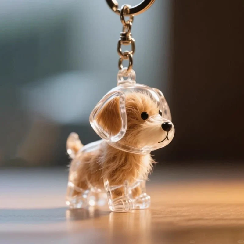 🐾Pet Hair Memorial Capsule Keychain - Image 14