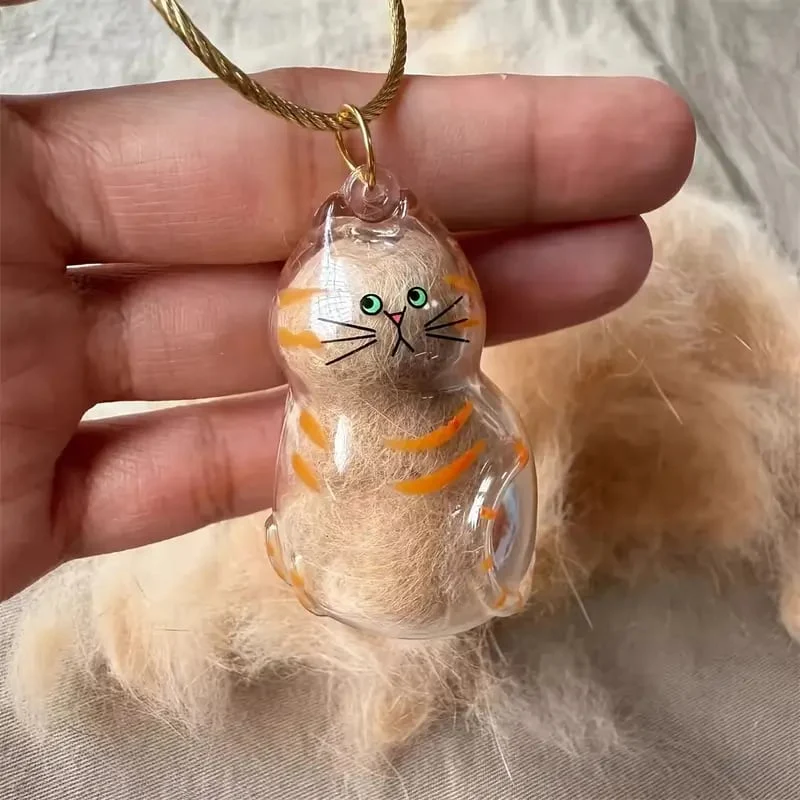 🐾Pet Hair Memorial Capsule Keychain - Image 4