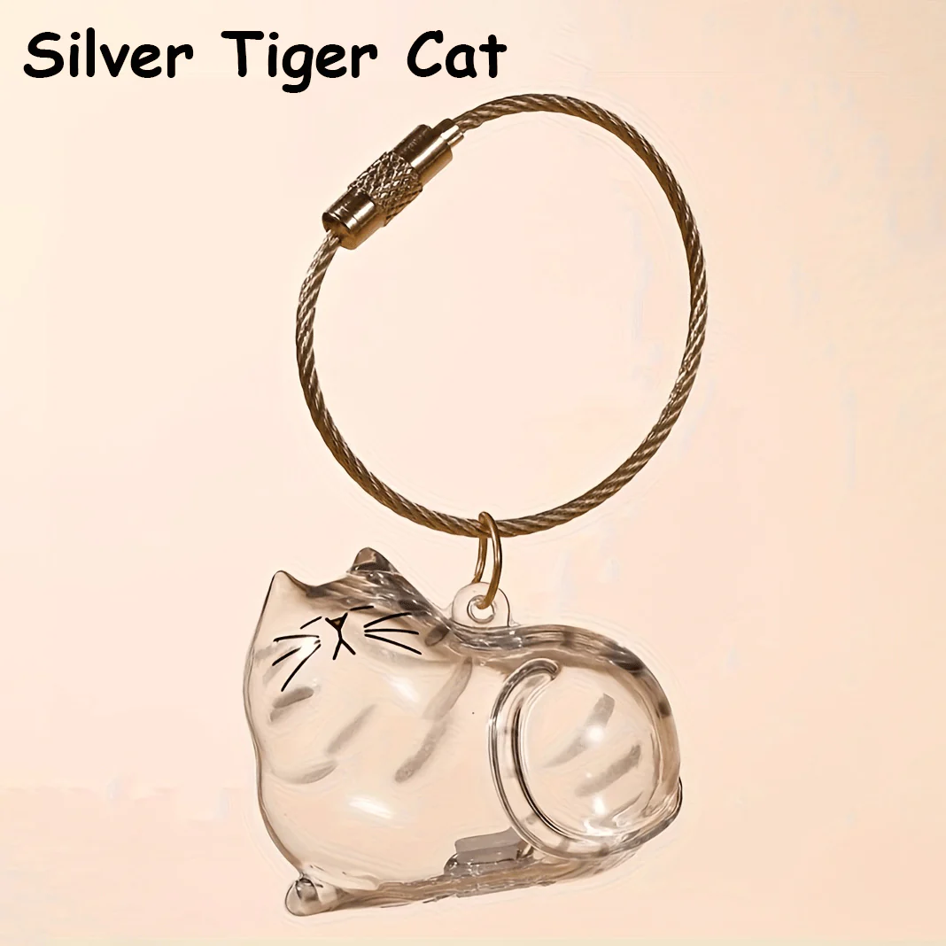 🐾Pet Hair Memorial Capsule Keychain - Image 9