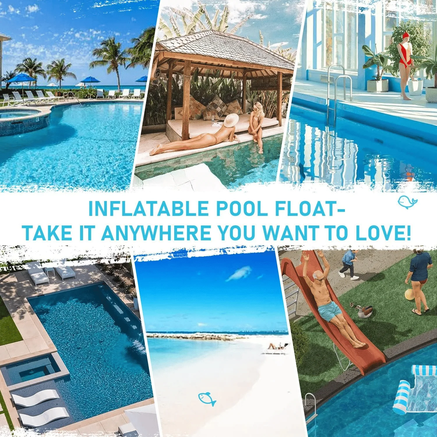 4 Tube Inflatable Pool Float Hammock: Your Ultimate Summer Relaxation Essential - Image 10