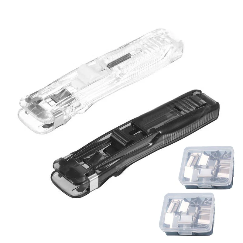 Portable Binder Clip Stapler - Includes 50 reusable clips - Image 2