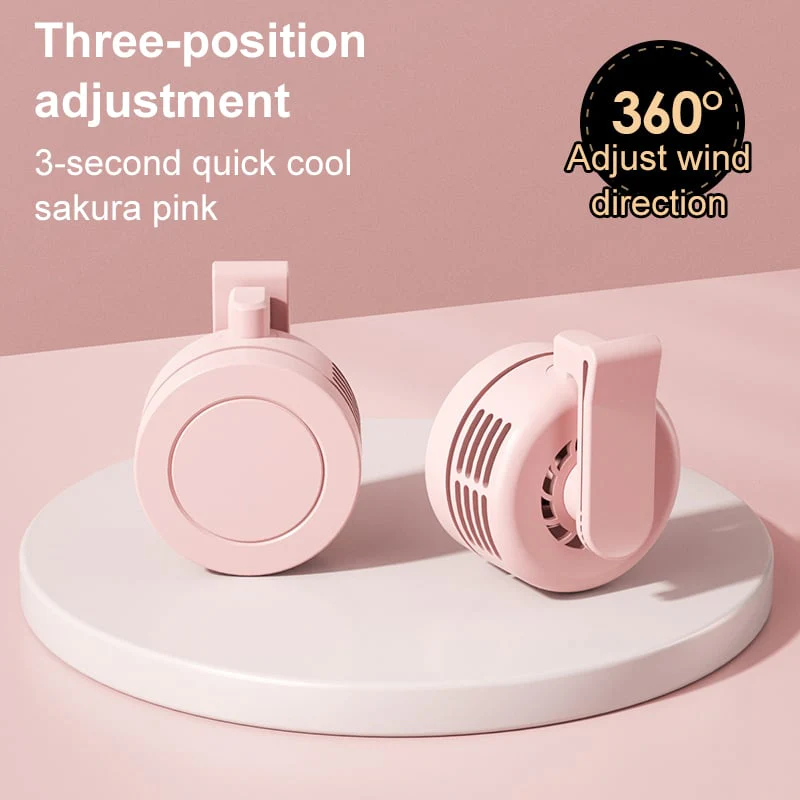 Portable Silent Mini Bladeless Electric Fan - Image 3