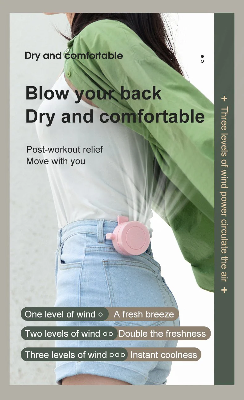 Portable Silent Mini Bladeless Electric Fan - Image 5