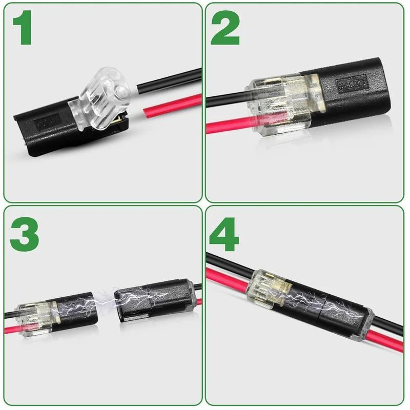 Pro-Grade LED Connectors: No Stripping, No Soldering - Image 2
