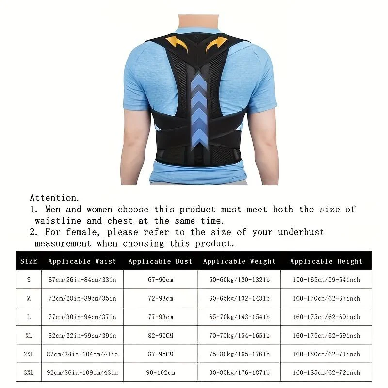 Pro-Posture Lumbar Vest: High-Back Support for Pain Relief - Image 5