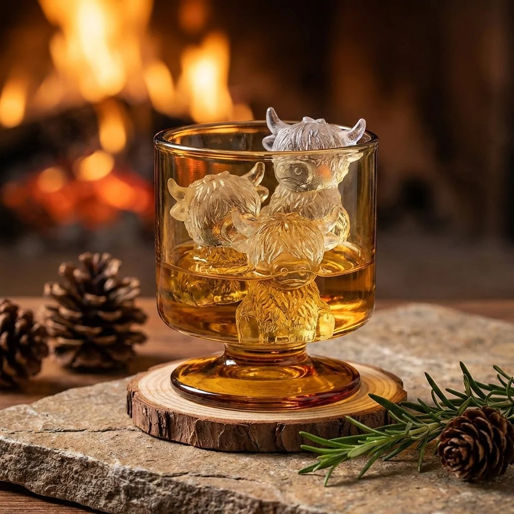 🐇🐰 Mini Highland Cow/Rabbit Ice Cube Mold – Cute 3D Ice for Drinks, Parties & Gifts - Image 13