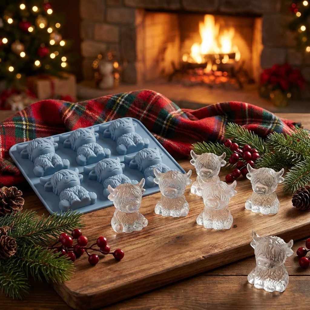 🐇🐰 Mini Highland Cow/Rabbit Ice Cube Mold – Cute 3D Ice for Drinks, Parties & Gifts - Image 16