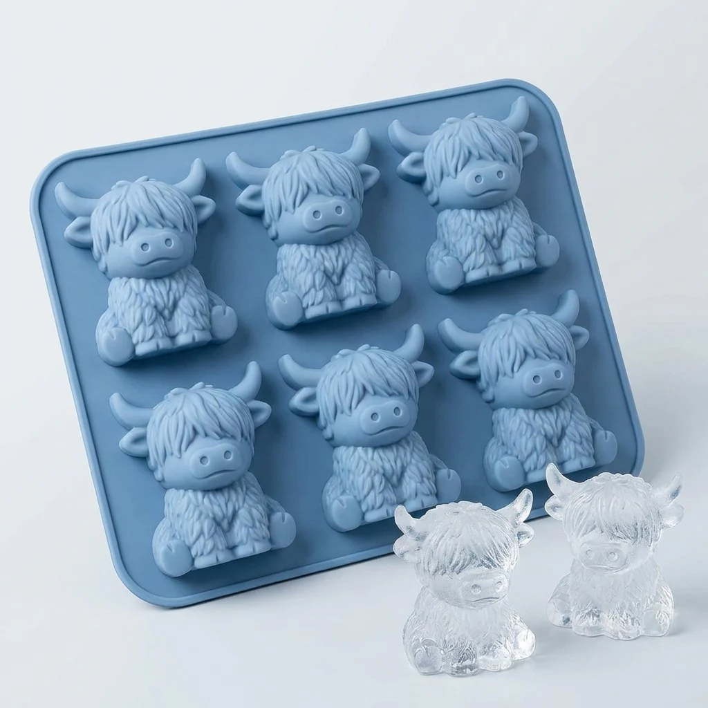🐇🐰 Mini Highland Cow/Rabbit Ice Cube Mold – Cute 3D Ice for Drinks, Parties & Gifts - Image 20