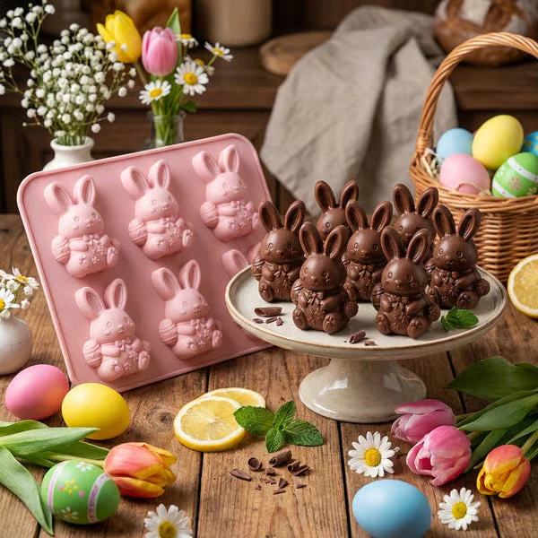 🐇🐰 Mini Highland Cow/Rabbit Ice Cube Mold – Cute 3D Ice for Drinks, Parties & Gifts - Image 23