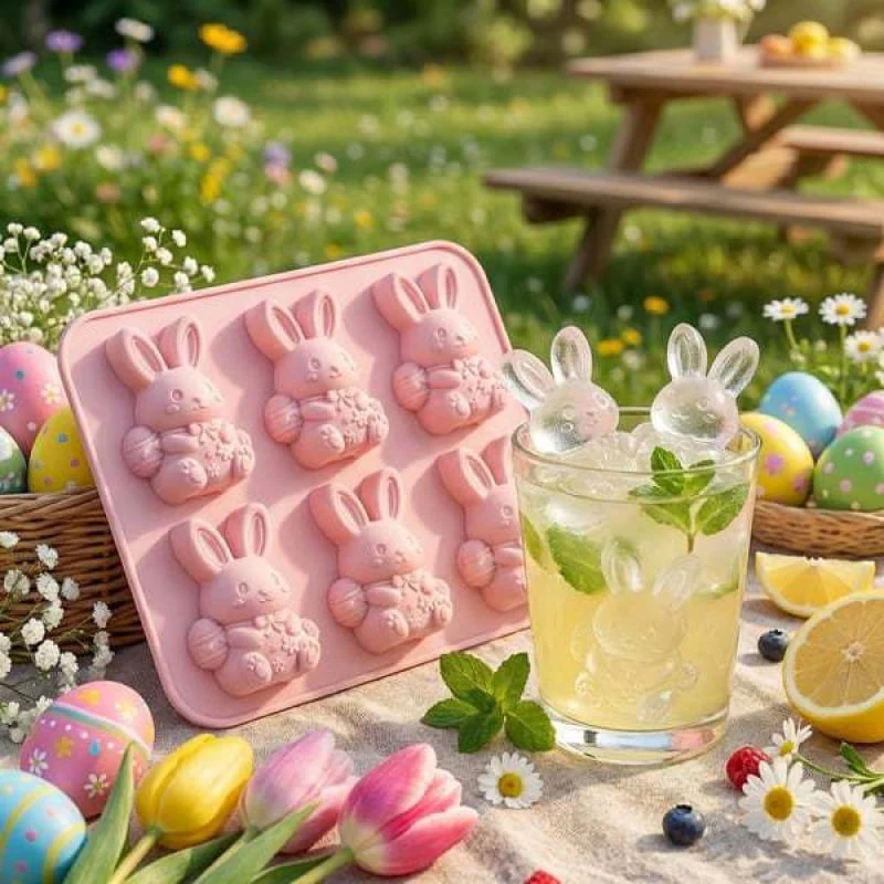 🐇🐰 Mini Highland Cow/Rabbit Ice Cube Mold – Cute 3D Ice for Drinks, Parties & Gifts - Image 24