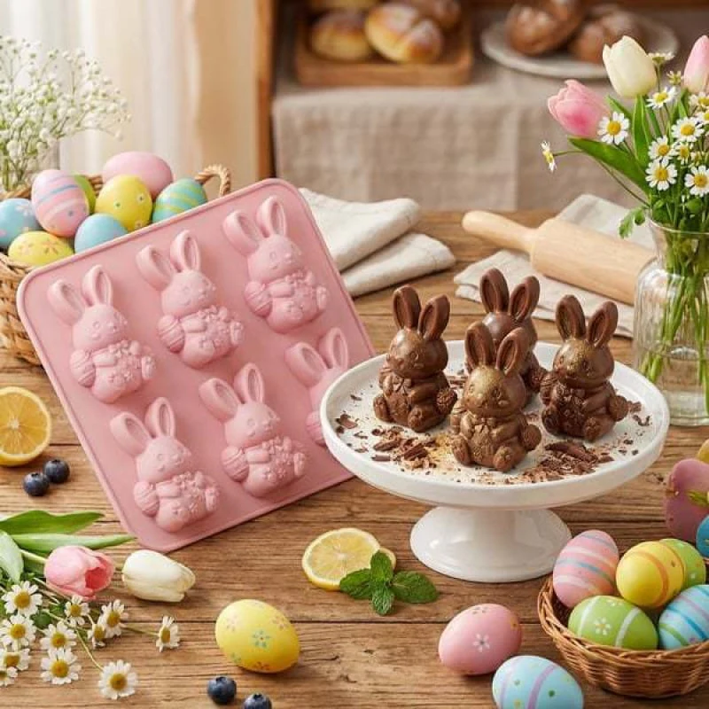 🐇🐰 Mini Highland Cow/Rabbit Ice Cube Mold – Cute 3D Ice for Drinks, Parties & Gifts - Image 25