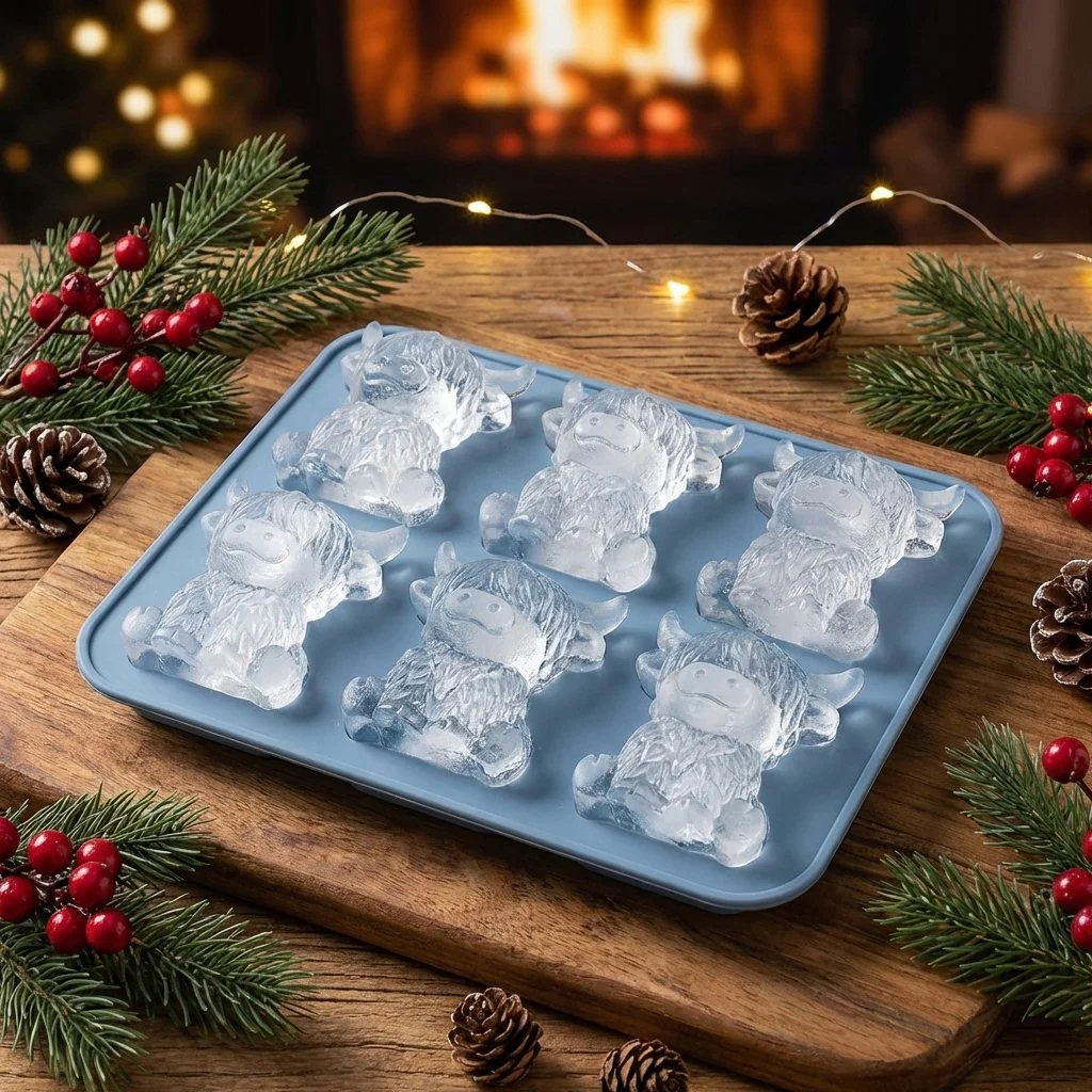 🐇🐰 Mini Highland Cow/Rabbit Ice Cube Mold – Cute 3D Ice for Drinks, Parties & Gifts - Image 6